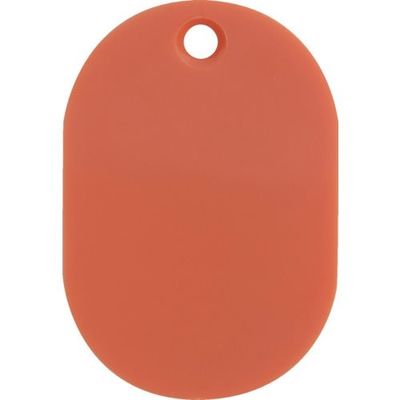 トラスコ中山 TRUSCO 見やすい色の小判札 大 60×40mm 5枚入 レッド UHFL-R 1パック(5枚) 363-2386（直送品）