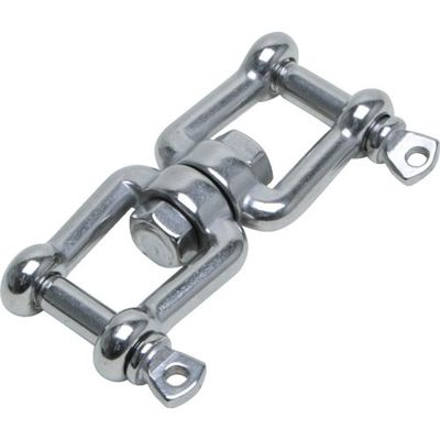 スガツネ工業 (110053149)SGーSH0182ー10ステンレス鋼製回転シャックル SG-SH0182-10 1個 367-7736（直送品）