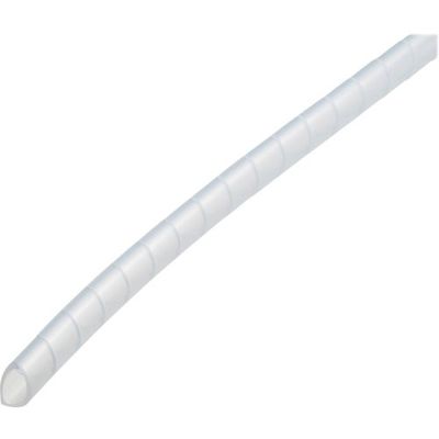 潤工社 ポリエチレンスパイラルチューブSE 8X6mm 100m 乳白 SE-08-N-100 1巻 383-5200（直送品）