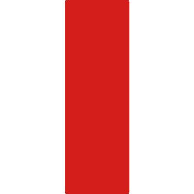 日本緑十字社 緑十字 エンビ無地板 赤 エンビー22(赤) 360×120×1mm 硬質塩化ビニール 057224 1枚 106-1598（直送品）