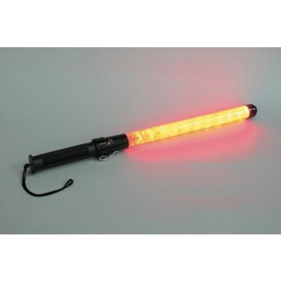 日本緑十字社 緑十字 ホイッスル付き合図灯 YDTー1000 赤 全長550mm 325014 1本 353-8799（直送品）