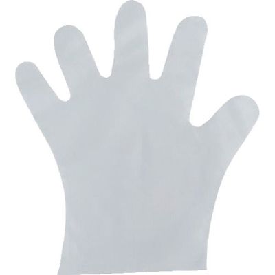 旭創業 Asahi バイオマス ポリエチレン手袋 スムーズエンボス箱入L(100枚入) 11334 1箱(100枚) 363-7231（直送品）
