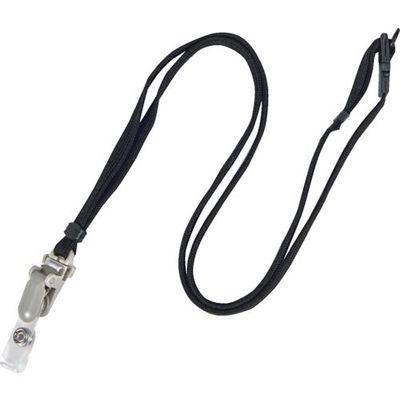 トラスコ中山 TRUSCO 脱着式名札用ストラップ 黒 TND-S-BK 1枚 382-1212（直送品）