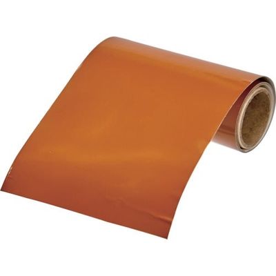 トラスコ中山 TRUSCO 配管識別テープ 茶(7.5YR5/6)(油関係)100MM幅X1M RAH-505M 1巻 383-6722（直送品）