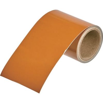 トラスコ中山 TRUSCO 配管識別テープ 茶(7.5YR5/6)(油関係)25MM幅X1M RAH-505SS 1巻 383-6697（直送品）