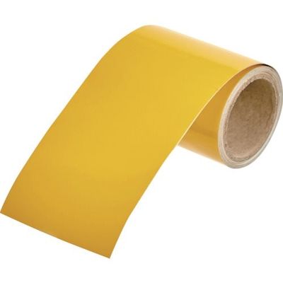 トラスコ中山 TRUSCO 配管識別テープ 黄(2.5Y8/12)50MM幅X1M RAH-519S 1巻 383-6699（直送品）