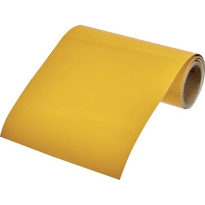 トラスコ中山 TRUSCO 配管識別テープ 黄(2.5Y8/12)100MM幅X1M RAH-519M 1巻 383-6710（直送品）