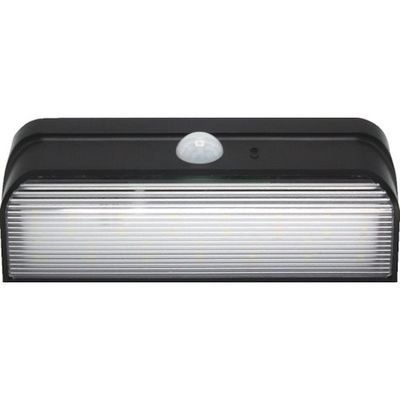 星光商事 スターライト LEDソーラーウォールライト SK-SWLW200BK 1個 388-6706（直送品）