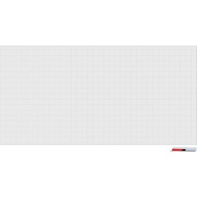 トラスコ中山 TRUSCO 吸着ホワイトボードシート暗線入 900×1800×1.0 TWKL-90180 1枚 382-0202（直送品）