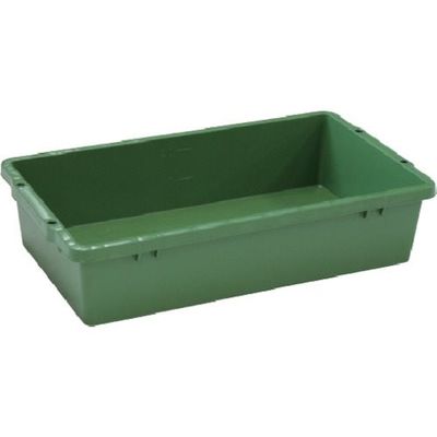 安全興業 プラ舟 プラ箱25 緑 PURA-25G 1個 436-7147（直送品）