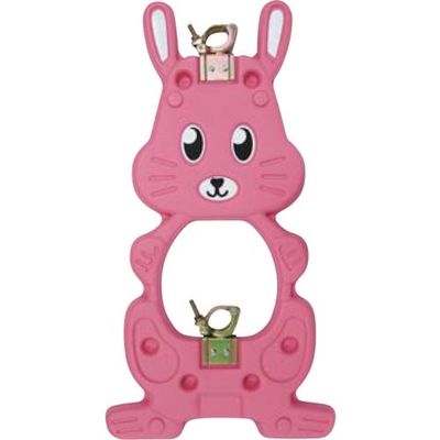 安全興業 単管バリケード NEWラビット君 ピンク RAB-P 1個 436-7218（直送品）