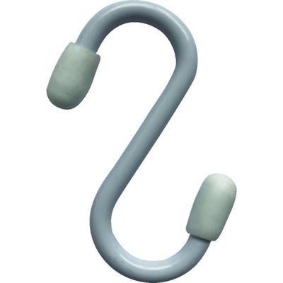 トラスコ中山 TRUSCO まとめ買い スチールSフック 50mm 白 200個 TTSH50BOX 1箱(200個) 433-6958（直送品）