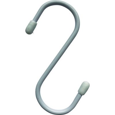 トラスコ中山 TRUSCO まとめ買い スチールSフック 100mm 白 150個 TTSH100BOX 1箱(150個) 433-6802（直送品）