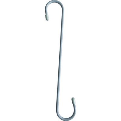 トラスコ中山 TRUSCO まとめ買い スチールSフック 300mm 白 60個 TTSH300BOX 1箱(60個) 433-6799（直送品）
