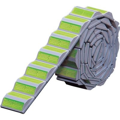 キャットアイ ライムイエロー/ライムイエロー RR-W1-YG/YG 1巻 267-5231（直送品）