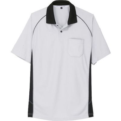 コーコス信岡 コーコス 半袖ポロシャツ Aー3377 3シルバー SS A-3377-3-SS 1着 135-6064（直送品）