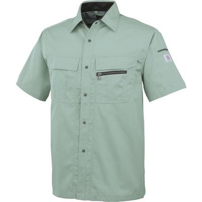 コーコス信岡 コーコス 半袖シャツAー4457 9 FグリーンL A-4457-9-L 1枚 134-2887（直送品）