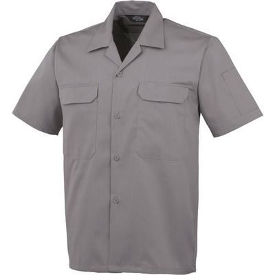 コーコス信岡 コーコス 開襟半袖シャツAー6657 3 グレー 5L A-6657-3-5L 1枚 134-9294（直送品）