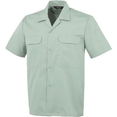 コーコス信岡 コーコス 開襟半袖シャツAー6657 9 グリーン 5L A-6657-9-5L 1枚 135-0886（直送品）