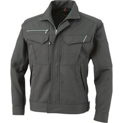 コーコス信岡 コーコス 長袖ブルゾン チャコール 6Lサイズ A-8071-23-6L 1着 197-8472（直送品）