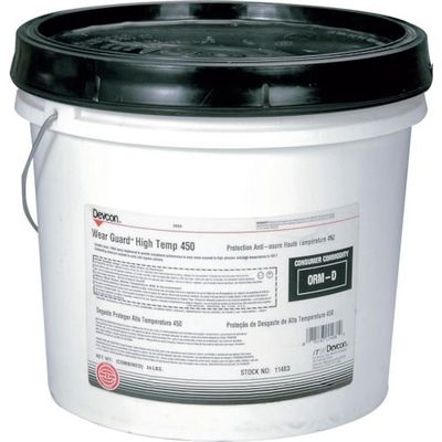 DEVCON ウェアーガード・ハイテンプ 耐摩耗補修剤(耐熱タイプ) 10.8kg DV11483 1セット（直送品）