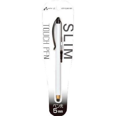 エアージェイ スリムタッチペンWH ATP-SLIMWH 1個 257-4546（直送品）
