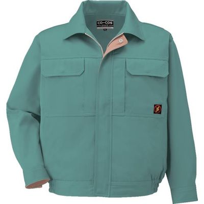 コーコス信岡 コーコス ブルゾンPー4480 9 グリーン L P-4480-9-L 1枚 854-4879（直送品）