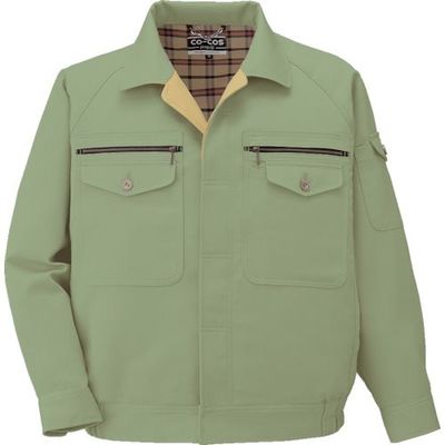 コーコス信岡 コーコス ブルゾンPー7792 9 グリーン 5L P-7792-9-5L 1枚 854-5334（直送品）