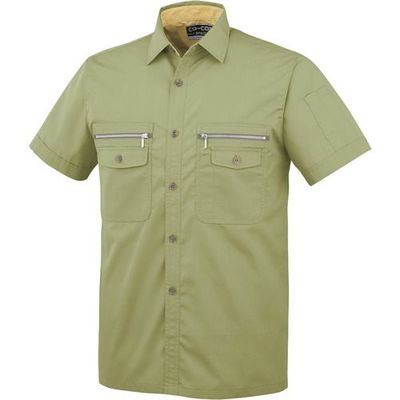 コーコス信岡 コーコス 半袖シャツPー8897 9グリーン 4L P-8897-9-4L 1枚 135-1322（直送品）