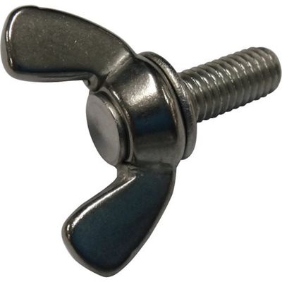 コノエ 蝶ボルト2種 ステンレス 4×10 250本入 WBT-SUS-410-250P 1箱(250本) 324-4090（直送品）