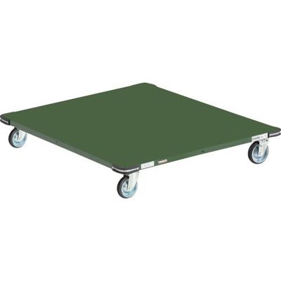 トラスコ中山 TRUSCO 鋼鉄製平台車 1200X1200 φ150ブレーキ付き プレス車 PHT-1212H-150 1台（直送品）