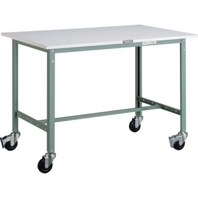 トラスコ中山 TRUSCO AE型作業台 1200X750 φ100キャスター付 AE-1200C100 1台 303-1748（直送品）