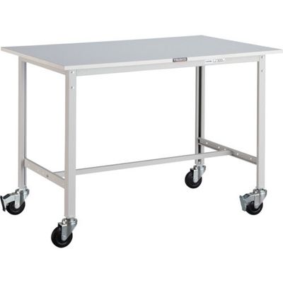トラスコ中山 TRUSCO RAE型作業台 1200X750 φ100キャスター付 W色 RAE-1200C100 W 1台（直送品）