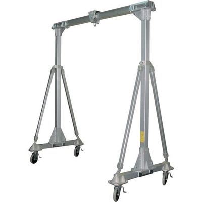 江崎機械工業 江崎 アルミ合金製門型クレーンSL型(省スペースタイプ) 定格荷重1000kg SL30-SS30-LF-1000 1台（直送品）