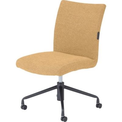 トラスコ中山 TRUSCO オフィスチェア ブライトイエロー MTOF-BY 1脚 380-1216（直送品）