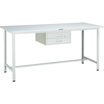 トラスコ中山 TRUSCO HSAE型立作業台 1500X750XH900 2段引出付 W色 HSAE-1500F2 W 1台（直送品）