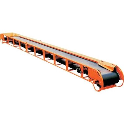 轍産業 ワダチコンベヤ SA35型 トラフスカート一体・舟底型 ベルト幅350MM 機長5M SA35-M1.0KW-5M 1台（直送品）