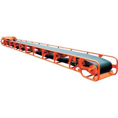 轍産業 ワダチコンベヤ SB45型 船底型/モータプーリ駆動式 ベルト幅450MM 機長7M SB45-M1.5KW-7M 1台（直送品）