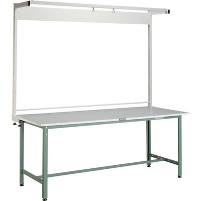 トラスコ中山 TRUSCO RAE型作業台 1500X750 ツールハンガー付 RAE-1500THN 1台 467-1953（直送品）