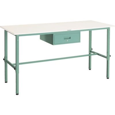 トラスコ中山 TRUSCO AEM型高さ調節作業台 1800X600 1段引出付 AEM-1860F1 1台 285-0818（直送品）