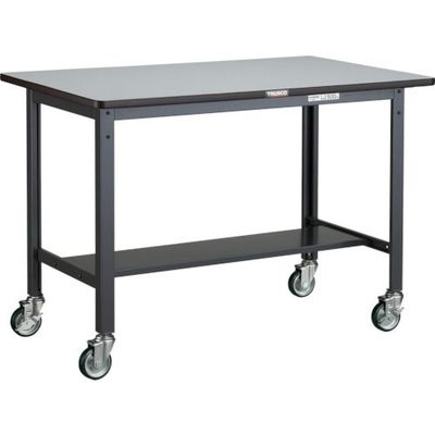 トラスコ中山 TRUSCO AEWP型作業台 1200X750 φ100ウレタンキャスター付 AEWP-1275CU100 1台（直送品）