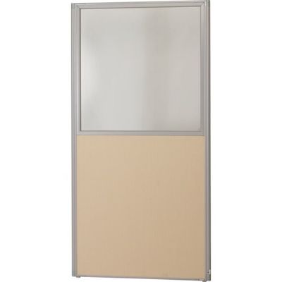 トラスコ中山 TRUSCO ローパーティション 上部透明 W900XH1765 ベージュ TLP-1809UCL-BE 1枚（直送品）