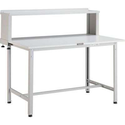 トラスコ中山 TRUSCO AE型作業台 1200X750XH740 上棚付 W色 AE-1200YURB W 1台 466-6925（直送品）