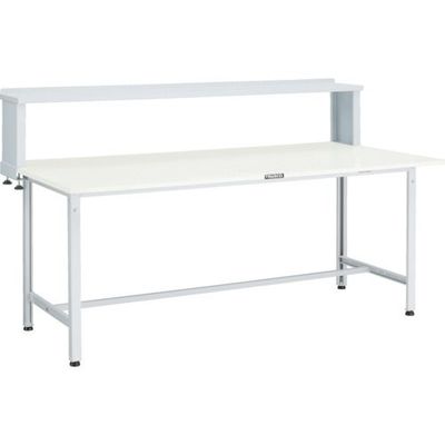 トラスコ中山 TRUSCO AE型作業台 1500X750XH740 上棚付 W色 AE-1500YURB W 1台 466-7042（直送品）
