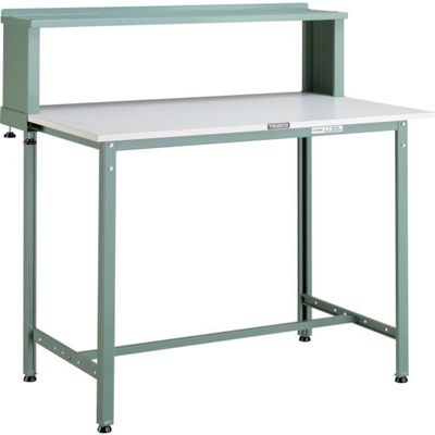 トラスコ中山 TRUSCO HAE型立作業台 1200X750XH900 上棚付 HAE-1200YURB 1台 466-9398（直送品）