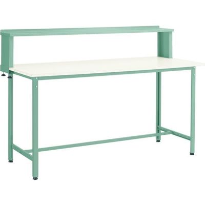 トラスコ中山 TRUSCO HAE型立作業台 1500X750XH900 上棚付 HAE-1500YURB 1台 466-9568（直送品）