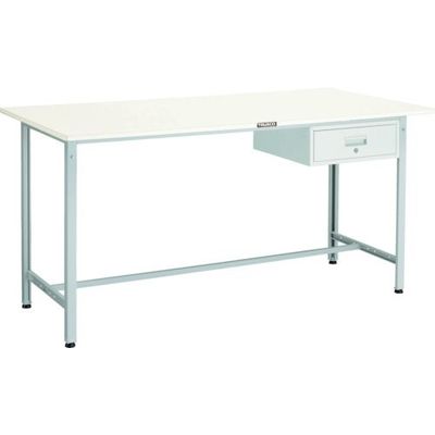 トラスコ中山 TRUSCO HAE型立作業台 1800X600XH900 1段引出付 HAE-1860F1 W 1台 466-9827（直送品）