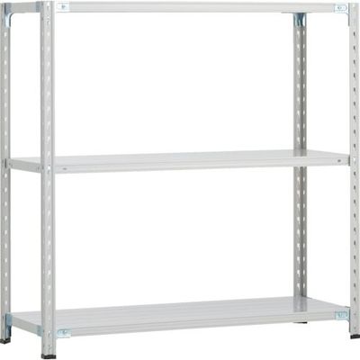 トラスコ中山 TRUSCO CB型セミボルトレス軽中量棚 1200X300XH1200 3段 WG色 CB-4433-WG 1セット(1台)（直送品）