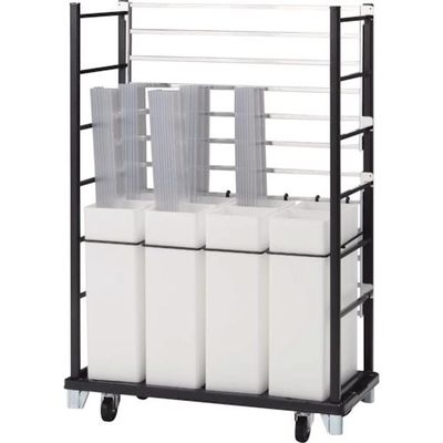 KAWAJUN WSTバーストックラック Fセット バーストックフェンス16ボックス付 BE833TR(WST-BAA-FSET) 1台（直送品）