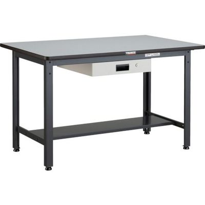 トラスコ中山 TRUSCO AEWP型作業台 1200X750XH740 薄型1段引出付 AEWP-1275UDK1 1台 466-7727（直送品）